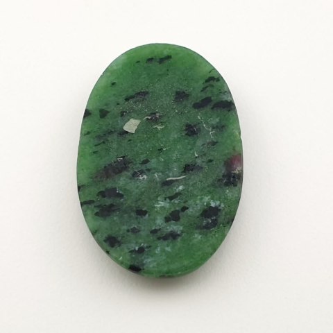 Zoisite with ruby cabochon 39x25 mm no. 50 Zoisite with ruby cabochon 39x25 mm no. 50
