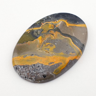 Bumblebee jasper cabochon 39x26 mm no 44