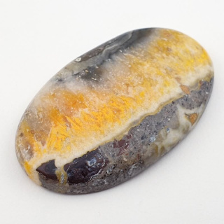 Bumblebee jasper cabochon 43x26 mm no. 38