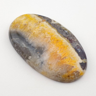 Bumblebee jasper cabochon 43x26 mm no 38
