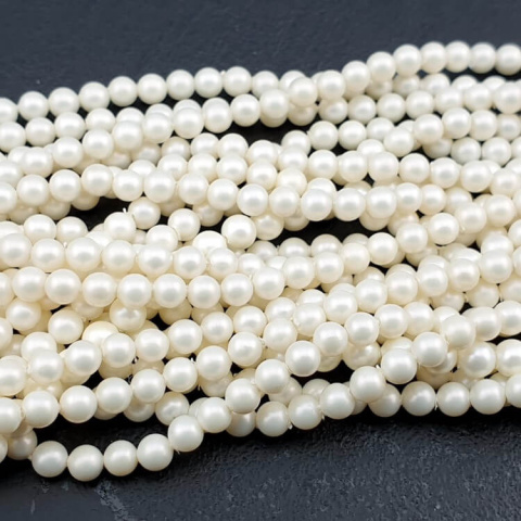 Seashell beads ball 4 mm string Seashell beads ball 4 mm string
