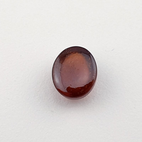 Garnet Hessonite cabochon 8x7 mm no. 12 Garnet Hessonite cabochon 8x7 mm no. 12