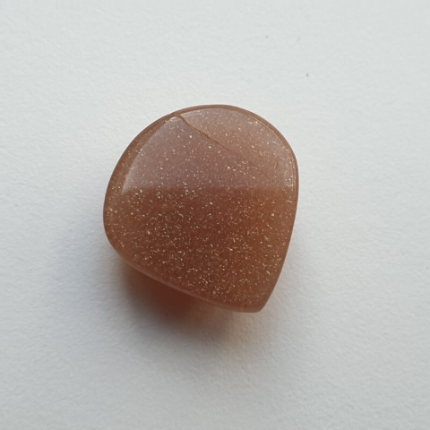Peach moonstone cabochon 19x18 mm no 13 Peach moonstone cabochon 19x18 mm no 13