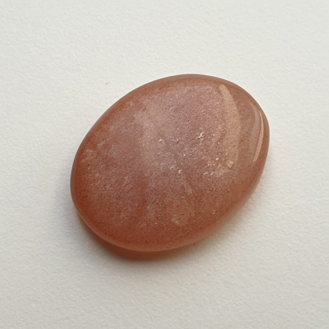 Peach moonstone cabochon 22x17 mm no 19 Peach moonstone cabochon 22x17 mm no 19