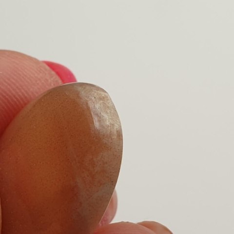 Moonstone peach cabochon 24x16 mm no 8 Moonstone peach cabochon 24x16 mm no 8