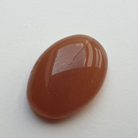 Moonstone peach cabochon 25x18 mm no 37 Moonstone peach cabochon 25x18 mm no 37