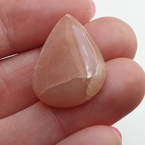 Peach moonstone cabochon 25x20 mm no 24 Peach moonstone cabochon 25x20 mm no 24
