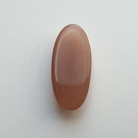 Peach moonstone cabochon 26x12 mm no 28 Peach moonstone cabochon 26x12 mm no 28