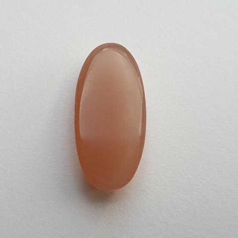 Peach moonstone cabochon 27x13 mm no 12 Peach moonstone cabochon 27x13 mm no 12