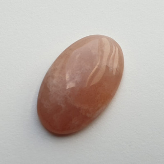 Moonstone peach cabochon 27x16 mm no. 25
