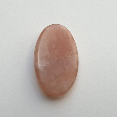 Peach moonstone cabochon 27x16 mm no 25 Peach moonstone cabochon 27x16 mm no 25