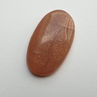Moonstone peach cabochon 28x16 mm no 38
