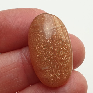 Moonstone peach cabochon 28x16 mm no 38