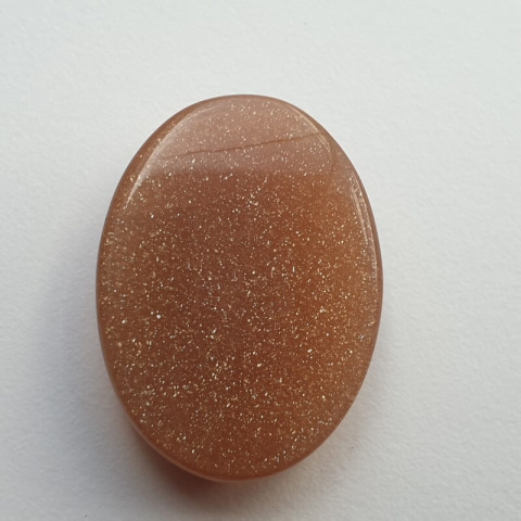Peach moonstone cabochon 28x20 mm no 21 Peach moonstone cabochon 28x20 mm no 21