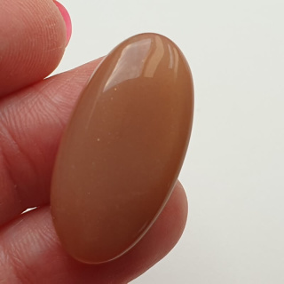 Moonstone peach cabochon 30x15 mm no 42