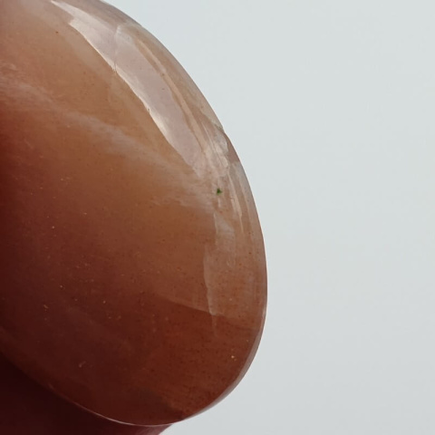 Peach moonstone cabochon 31x21 mm no 43 Peach moonstone cabochon 31x21 mm no 43