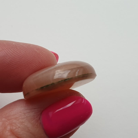 Peach moonstone cabochon fi 22 mm no 4 Peach moonstone cabochon fi 22 mm no 4