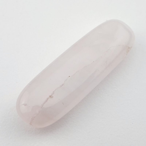 Pink quartz icicle 32x10 mm no 109 Pink quartz icicle 32x10 mm no 109