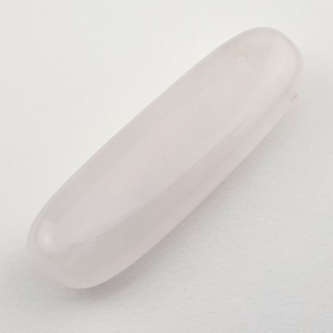 Pink quartz icicle 34x10 mm no. 121 Pink quartz icicle 34x10 mm no. 121