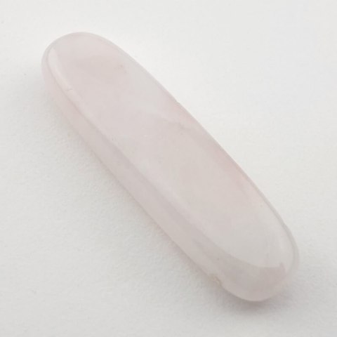 Pink quartz icicle 37x10 mm no. 120 Pink quartz icicle 37x10 mm no. 120