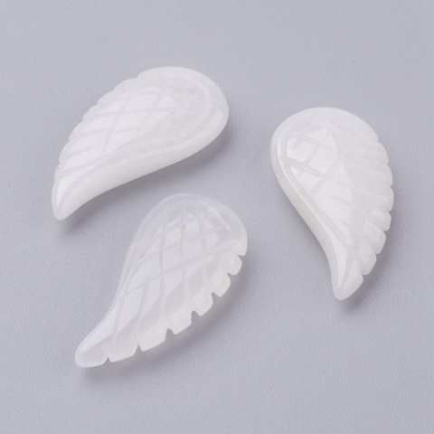 Jade wing with hole 24x12 mm 1 pc Jade wing with hole 24x12 mm 1 pc