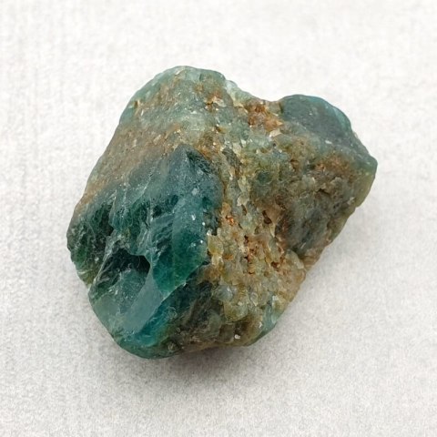 Apatite nugget with hole 30x18 mm no 21 Apatite nugget with hole 30x18 mm no 21