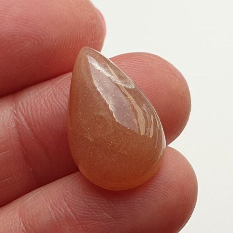 Moonstone peach cabochon 21x13 mm no 48 Moonstone peach cabochon 21x13 mm no 48