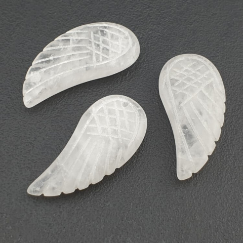 Rhinestone wing with hole 37x17 mm 1 pc Rhinestone wing with hole 37x17 mm 1 pc