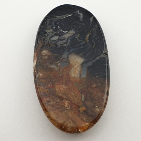Palm root agate cabochon 40x22 mm no 37 Palm root agate cabochon 40x22 mm no 37