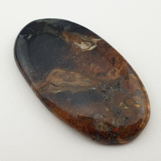 Palm root agate cabochon 40x23 mm no 28