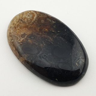 Palm root agate cabochon 40x26 mm no 3