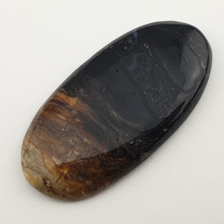 Palm root agate cabochon 41x20 mm no 18