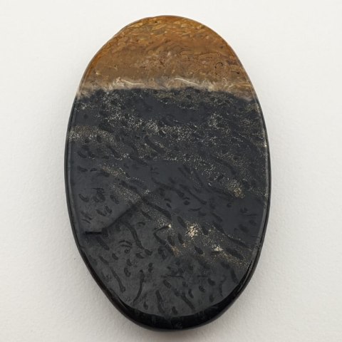 Palm root agate cabochon 44x27 mm no 22 Palm root agate cabochon 44x27 mm no 22