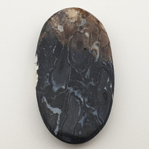 Palm root agate cabochon 45x25 mm no 14 Palm root agate cabochon 45x25 mm no 14