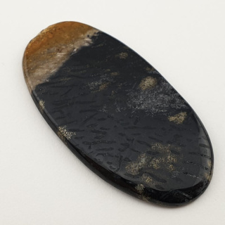 Palm root agate cabochon 47x25 mm no 30