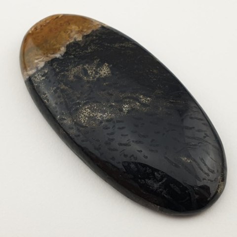 Palm agate cabochon 53x27 mm no 39 Palm agate cabochon 53x27 mm no 39