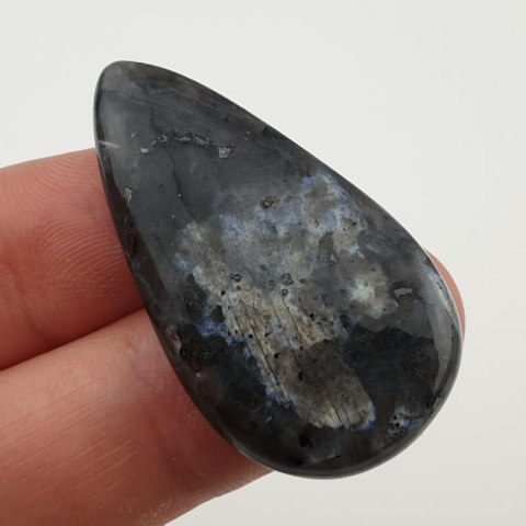 Larvikite cabochon 37x20 mm no 53 Larvikite cabochon 37x20 mm no 53
