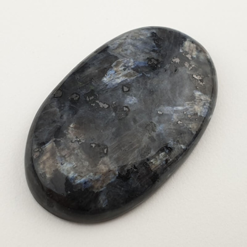 Larvikite cabochon 37x23 mm no. 50 Larvikite cabochon 37x23 mm no. 50
