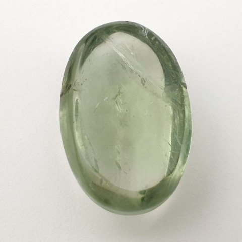 Prasiolite cabochon 27x18 mm no 23 Prasiolite cabochon 27x18 mm no 23