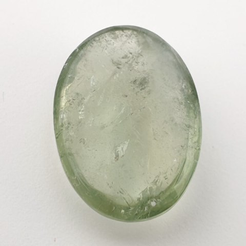 Prazjolit kaboszon 30x22 mm nr 31 Prazjolit kaboszon 30x22 mm nr 31
