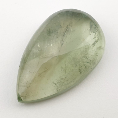 Prasiolite cabochon 33x21 mm no. 54 Prasiolite cabochon 33x21 mm no. 54