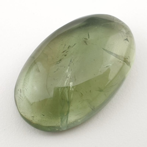 Prasiolite cabochon 34x22 mm no 55 Prasiolite cabochon 34x22 mm no 55