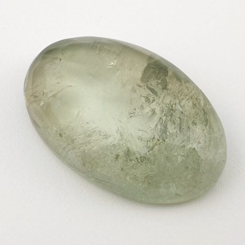 Prasiolite cabochon 35x23 mm no 20 Prasiolite cabochon 35x23 mm no 20