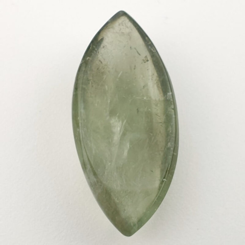 Prasiolite cabochon 36x17 mm no. 64 Prasiolite cabochon 36x17 mm no. 64