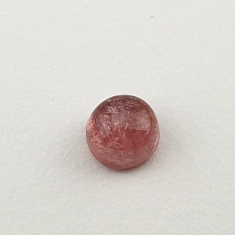 Tourmaline cabochon fi 4 mm no. 174 Tourmaline cabochon fi 4 mm no. 174