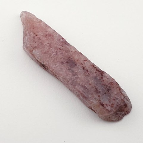Strawberry quartz icicle 51x11 mm no. 65 Strawberry quartz icicle 51x11 mm no. 65