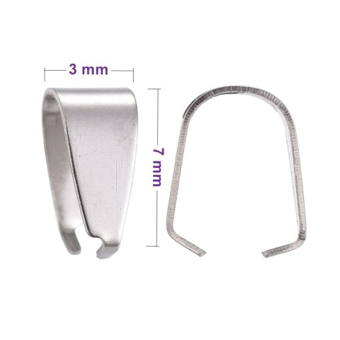 Tailor made stainless steel 7x3 mm 6 pcs Tailor made stainless steel 7x3 mm 6 pcs