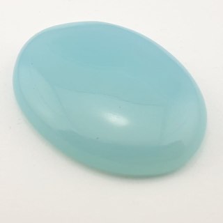 Onyx blue cabochon 3.5x2.6 cm no 49