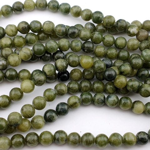 Serpentinite - antigorite ball 6 mm 20 pcs Serpentinite - antigorite ball 6 mm 20 pcs