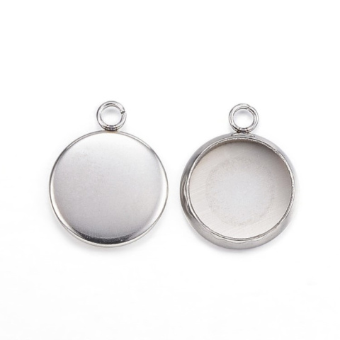 Cabochon base 10 mm pendant 1 pc. Cabochon base 10 mm pendant 1 pc.